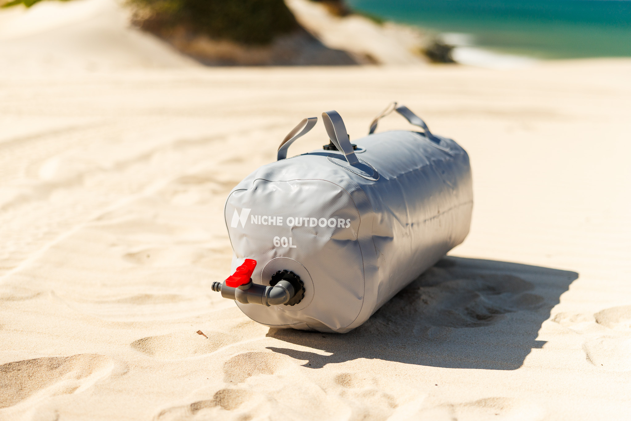 Niche Outdoors 60L Slim water bladder for 4WD camping water storage